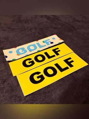 Golf Wang Box Logo Sticker Set